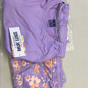 Muk Luk pajama set NWT